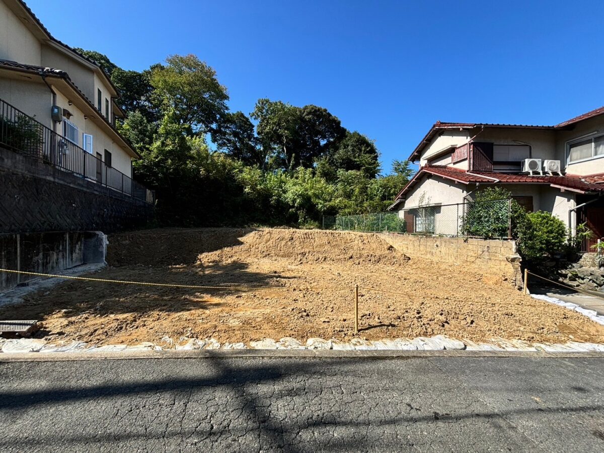 御成約御礼　交野市森南3丁目土地